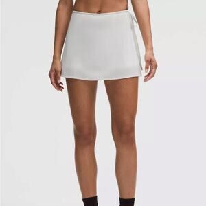 NWT Lululemon Wrap-Front Mid-Rise Tennis Skirt L